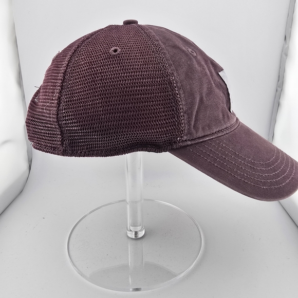 Carhartt Plum Mesh-Back Cotton Twill Cap with Logo Patch - Picture 5 of 7